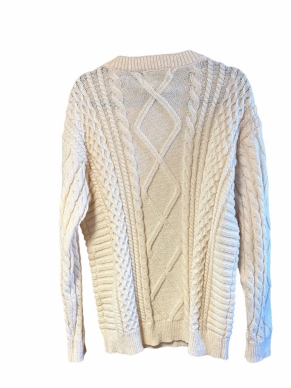 Aelfric Eden Ivory Cable Knit Sweater - Picture 2 of 5